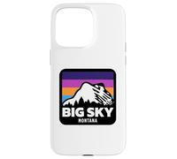 Big Sky Montana Esquí Snowboard Esquí Familiar Carcasa para iPhone 15 Pro MAX