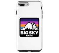Big Sky Montana Esquí Snowboard Esquí Familiar Carcasa para iPhone 7 Plus/8 Plus
