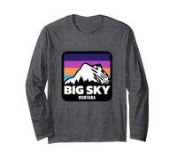 Big Sky Montana Esquí Snowboard Esquí Familiar Manga Larga