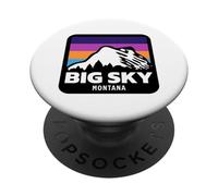 Big Sky Montana Esquí Snowboard Esquí Familiar PopSockets PopGrip Adhesivo