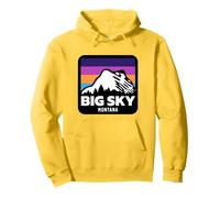 Big Sky Montana Esquí Snowboard Esquí Familiar Sudadera con Capucha