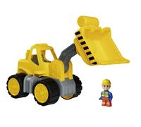 BIG Spielwarenfabrik 800054837 Big-Power-Worker - Cargador de Rueda + Figura, Color Amarillo