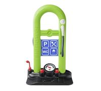 BIG Spielwarenfabrik 800056498 Bobby Car Gasolinera & Rastreador Negro, S