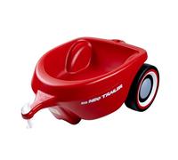 BIG Spielwarenfabrik-obby Neo Trailer Rojo Car Anhänger für drinnen und draußen para el Coche Big Bobby, Volumen de Carga: 3 litros, para niños a Partir de 1 año, Color, Talla única (800056266)