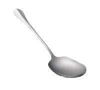 Big Spoons For Serving Food,Extra Large Rice - Portable Kitchen Flatware, Salad Utensils, Metal Spoon Restaurants And Homes