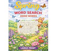 Big Spring Word Search Book: A Fun & Relaxing Spring Themed Word Find Puzzles | Big Print Puzzles for Teens, Adults And Seniors | 8.5x11, 100 Pages ... puzzle answers in Back | Great Gift For Any