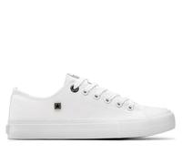 Big Star Mujer Plimsolls, Blanco, 38 EU