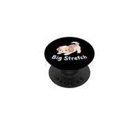 Big Stretch | Amante de los Perros Divertido PopSockets PopGrip Adhesivo
