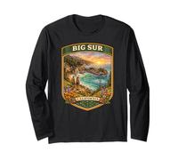 Big Sur California Big Sur Souvenir Viaje por Carretera Manga Larga
