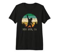 Big Sur California Sasquatch - Señal de Paz con diseño de pie Grande Camiseta Premium