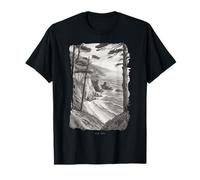 Big Sur Estados Unidos América Costa California Camiseta