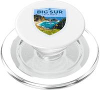 Big Sur - Northern California Vintage Logo Graphic PopSockets PopGrip para MagSafe