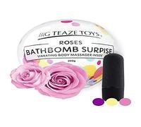 Big Teaze Toys Bath Bomb Surprise W/Vibrating Bullet Rose 125 g