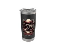 Big Thicket National Park Adventure Senderismo Viaje Souvenir Vaso térmico de acero inoxidable de doble pared