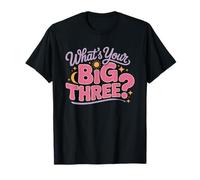 Big Three Astrología Sol Luna Ascendente Astrology Girlie Camiseta