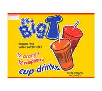 Big Time 24 tazas de bebidas saborizadas de 24 x 200 ml