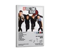 Big Time Rush Btr - Pósteres de álbum musical, portada de álbum, pósteres estéticos limitados, pósteres musicales firmados de rapero, decoración de dormitorio, pósteres impresos en lienzo, arte de