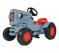 BIG - Tractor Eicher Diesel ED 16 - Tractor a Pedales con Ajuste del Asiento en 3 Posiciones, vehículo Infantil con transmisión por Cadena de precisión, para niños a Partir de 3 años