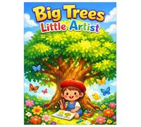 Big Tree Little Artist Coloring Book for Kids: Fun and Easy Tree & Nature Coloring Book for Kids Ages 3-6 | Simple Forest Animals, Big Trees and Cute Nature Pages for Toddlers and Preschoolers