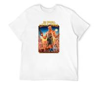 Big Trouble In Little China Film Poster Movie Men's T-Shirt Unisex White Cotton Print tee Shirts XL