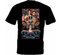 Big Trouble In Little China John Carpenter Gift Movie Poster Unisex 100% Cotton Short-Sleeve T-Shirts Black XL
