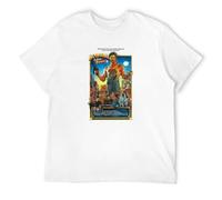 Big Trouble In Little China John Carpenter Movie Poster Men's T-Shirt Unisex White Cotton Print tee Shirts XL