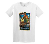 Big Trouble In Little China John Carpenter Poster Men's T-Shirt Unisex White Cotton Print tee Shirts L