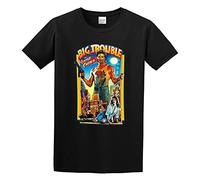 Big Trouble In Little China Kurt Russell Retro Martial Arts, Kung Fu, Action Unisex 100% Cotton T-Shirts Black XXXL