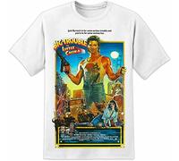 Big Trouble in Little Chine - Camiseta para hombre, diseño de John Carpenter Gift Movie, Blanco