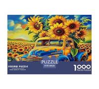 Big Truck Challenging 1000 Piece Puzzle for Adults - Difficult Brain Teaser Game 38x26cm/1000pcs