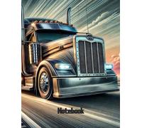 Big Truck Notebook for Boys - Cool Semi-Truck & Monster Truck Graph Paper Journal: 110-Page Quad Ruled Notebook for School, Drawing, and Writing, Perfect Gift For Boys, Truckers and Truck Lovers