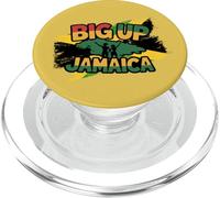 Big Up Jamaica Isla Reggae Cultura del Caribe PopSockets PopGrip para MagSafe