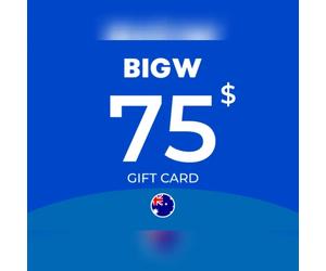 BIG W Gift Card 75 AUD Key - AUSTRALIA