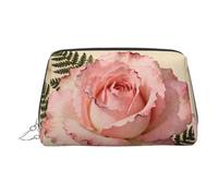 Big Waves in the Sea - Bolsa de maquillaje de viaje, bonita bolsa de cosméticos para mujer, para bolso y uso en movimiento, rosa rosa, One Size, Clásico