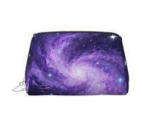 Big Waves in the Sea - Bolsa de maquillaje de viaje, bonita bolsa de cosméticos para mujer, para bolso y uso en movimiento, Cielo estrellado morado, One Size, Clásico