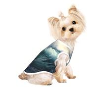 Big Waves in The Sea - Chaleco de verano para perros, ropa linda para perros pequeños y medianos