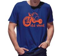 Big Wheel Old School 80s Retro Nostalgia Camiseta de hombre triste Size L
