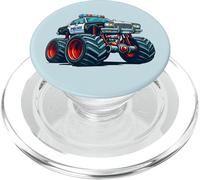 Big Wheels Police Car Vehicle Kids Boys Monster Truck PopSockets PopGrip para MagSafe