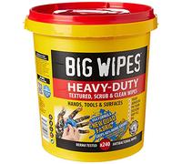 Big Wipes 2427-4 X 4-Pulgadas De Altas Prestaciones De Limpieza Toallitas (Paquete De 240)