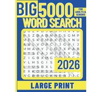 BIG Word Search: 5000 Words - 100 Puzzles with 50 Words Each - Large Print for Teens, Adults & Seniors - Culture, History & Knowledge - Brain Training ... Large Print Word Search Collection)