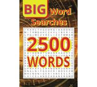 BIG Word Searches: 2500 Words for Adults in Travel Size