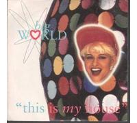 BIG WORLD - THIS IS MY HOUSE 7 INCH (7" VINYL 45) UK BIG WAVE 1990