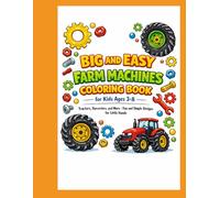 Bigand Easy Farm Machines Coloring Book