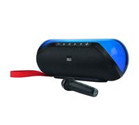 BigBen, Altavoz Bluetooth 50W Luminoso 180° con Micrófono y Correa de Transporte