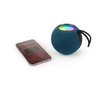 Bigben - Altavoz Bluetooth luminoso (15 W), color azul
