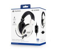Bigben Auriculares Gaming Stereo, Color Blanco (PS 4) - Compatible con PS5