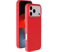 Bigben - Carcasa para iPhone 17 Pro Max (silicona), color rojo