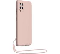 Bigben Carcasa tacto suave con brazalete para Samsung Galaxy A12 en Rosa