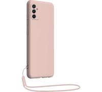 Bigben Carcasa tacto suave con brazalete para Samsung Galaxy M52 en Rosa