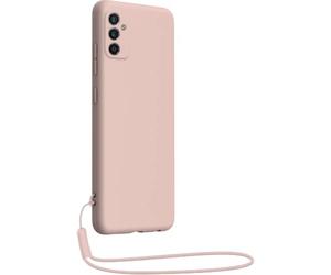 Bigben Carcasa tacto suave con brazalete para Samsung Galaxy M52 en Rosa